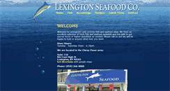 Desktop Screenshot of lexseafood.com